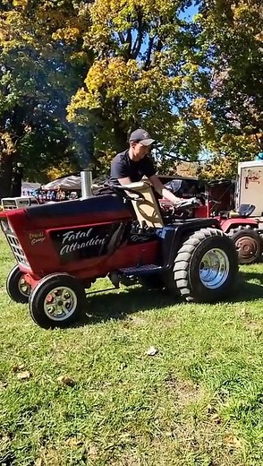 Modified Tractor Wins Tractor Pull