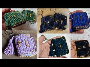 Mini Bible keychain step-by-step. Simple, quick and economical.