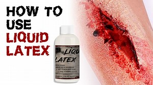 How to use liquid latex