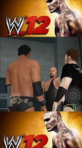 WWE 2k 12 Backstab Fight #wwe #wrestling #gameplay