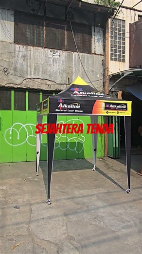 Tenda lipat 2x2 costum #tendamurah #tendalipatmatic #sejahteratenda
