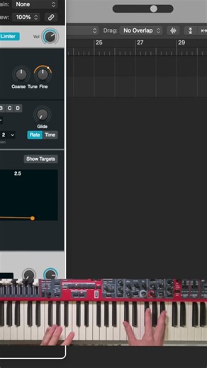 How to make Prince's Let's Go Crazy synth in Logic 🎹 #shorts #musicproducer #logicpro