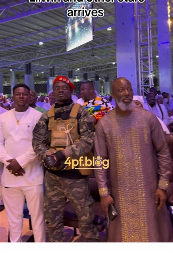 All is set for Adom Kyei DUAH 31st night Lilwin and other stars arrives #lilwin #trendingvideo #fyp #church #tiktok