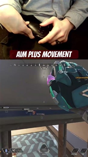 Aim plus movement one hand