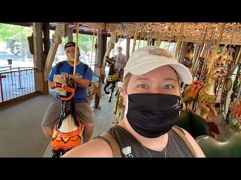 The Grand Carousel at Knoebels! Brass Ring Carousel