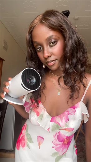 Use code JAMIE to get 10% off the infinity projector from@Cloud Mini Projector ™ best household addition #roomified#projector#