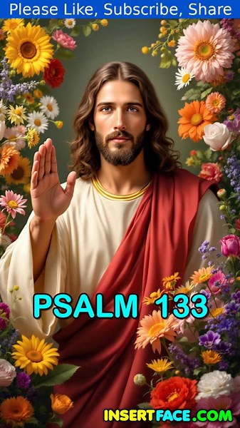 Psalm 133. How Good When Brothers Dwell in Unity | Bible Reading. Jesus Christ