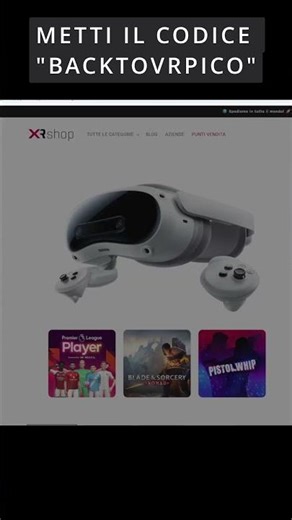 PICO 4 Ultra at an all-time low on XR Shop with the code "BACKTOVRPICO" #vr #pico #blackfriday