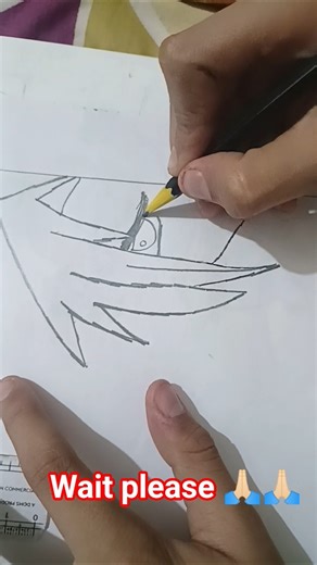 How to Draw Edward half face 🙏🏻😈🌹🙏🏻#shorts #edward #trending #anime #song