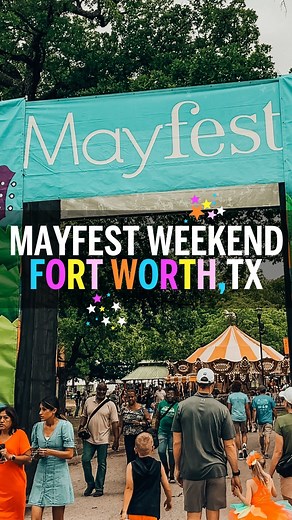 Fort Worth Love List on Instagram: "✨🎡 MAYFEST IS BACK THIS WEEKEND IN FORT WORTH // ENTRANCE IS FREE ON THURSDAY, AND JUST $12 THE REST OF THE WEEK 🍦✨ #FortWorthLoveList // A Fort Worth local’s favorite spring weekend activity, Mayfest, is back starting this Thursday! WHAT TO EXPECT AT MAYFEST 2024 // 📆 May 2nd - 5th ⏰ Thursday 3:30pm - 9pm Friday 3:30pm - 10pm Saturday 10am - 10pm Sunday 11am - 7pm 📍2400 Trinity Park Drive 🎟️ Thursday = free, All other days $12 and can be purchased online
