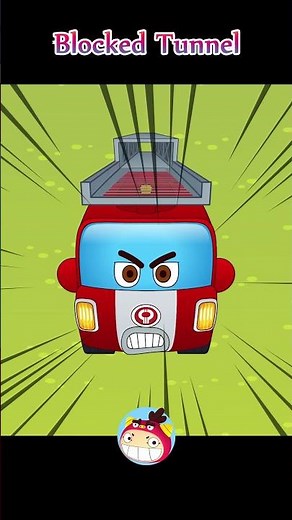 Blocked turnel 2 | Rescue cars | REDMON