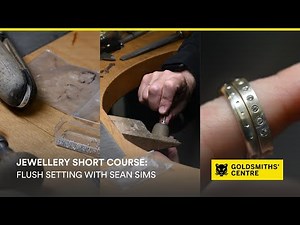 Flush Setting for Jewellers – Short Course at the Goldsmiths' Centre with Sean Sims