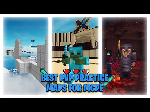 Best PvP Practice Maps for Mcpe! | BEDROCK | 1.16 |#Mcpe#gaming#PvP