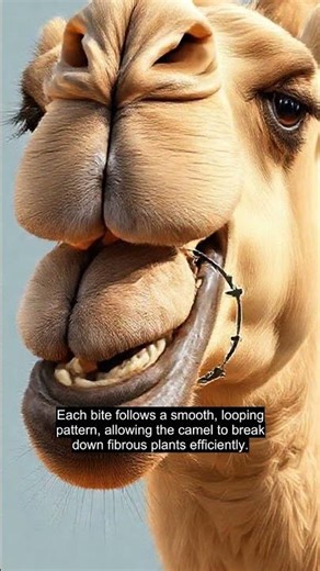 How Camels Chew in a Figure‑8 Pattern