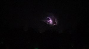 Blue Jet lightning caught by us last night as those Severe Thunderstorms rolled through the Townsville region. You will notice right before the main bolt of lightning at the end of the video, a blue jet exits the top of the storm. Pretty cool! - Upper-atmospheric lightning or ionospheric lightning are terms sometimes used by researchers to refer to a family of short-lived electrical-breakdown phenomena that occur well above the altitudes of normal lightning and storm clouds. | Weather IQ