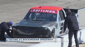 Testing At Rockingham Speedway
