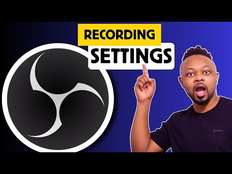 Best OBS settings for recording content in 2025