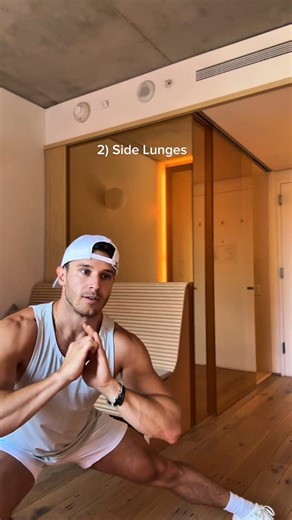 Sam Cushing | My go-to 4-step leg routine on the road - no gym required. I use this one every time I travel 💪 🔄 Each move for 10 reps, cycle through all... | Instagram