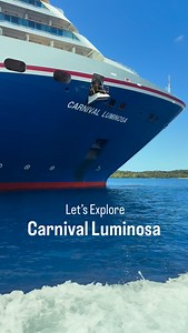 Explore the Carnival Luminosa with me. 🛳️🔵 #carnival #carnivalluminosa #carnivalcruise #carnivalcruiseline #cruiseship | Cruise Crazed Fam