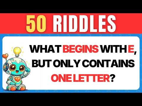 Only a Genius can Solve these Riddles 💡 | Riddle Quiz