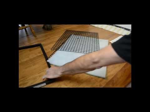 HVAC Build a Sizable Reusable Washable Air Filter. Can't find a filter that fits? This is it!