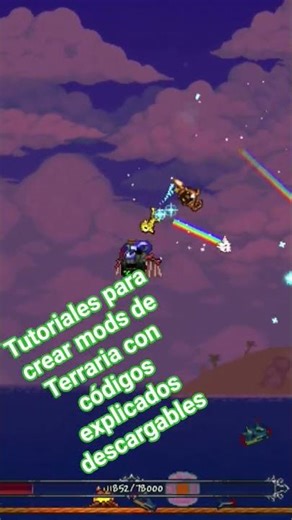 pasa a mi canal a aprender juntos como crear mods para Terraria #terraria #tmodloader #mods #lunaria