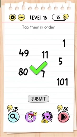 Brain Test: Tricky Puzzles Level 16