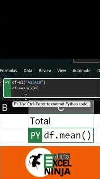 How to Use Python in Excel in 60 Seconds (=PY)