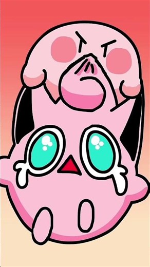 Kirby Vs Jigglypuff#kirby #shorts #jigglypuff