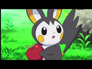 Pokemon Black and White Emolga The Irresistable: Emolga encounters Axew