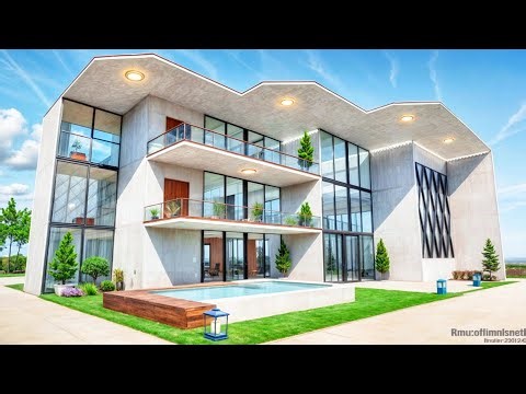 PUBG mobile house design for level 20-23 with swimming pool