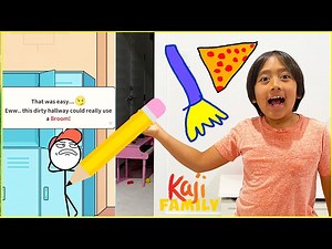 Drawing Story and more fun kids iPad games with Ryan! - Videos For Kids
