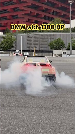 Burn Outs BMW with 1300 horsepower
