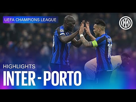 INTER 1-0 PORTO | HIGHLIGHTS | UEFA CHAMPIONS LEAGUE 22/23 ⚽⚫🔵🇬🇧