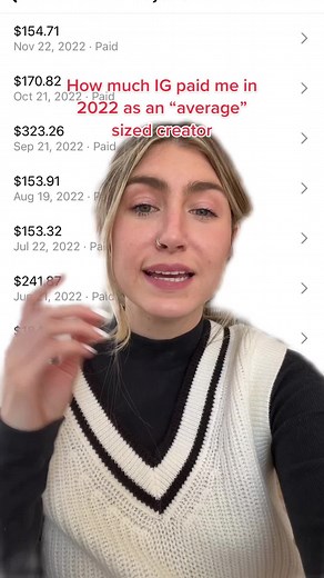 Instagram Reels Bonus Income Breakdown 2022