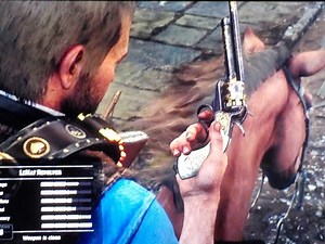 Red Dead Redemption 2 Arthur Buys The Lemat Revolver And Tests It Out Arthur The Cowpuncher
