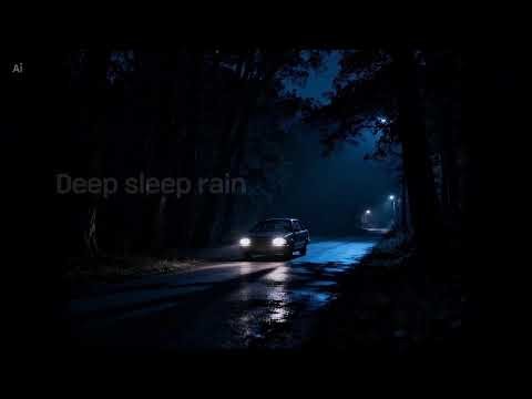 10 Hours Quiet Night Drive ASMR 🚗🌙 Slow Car Sounds for Deep Sleep
