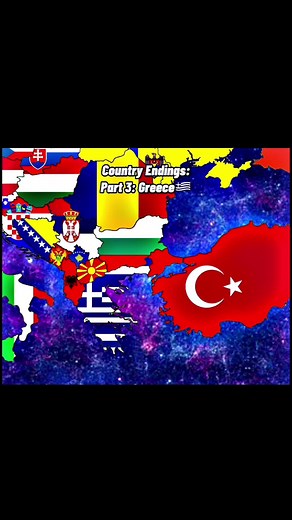 Greece Endings🇬🇷 | #fyp #europemap #map #greece #viral #endings #fy @Aegean Mapping