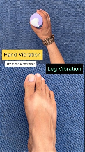 Hand 🤚 and Leg🦵Vibrations? Try These 6 Easy Exercises for Better Circulation, Improved Movement 🌀