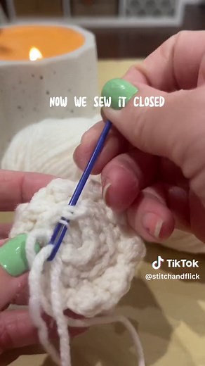Crochet Tiny Ghost Tutorial 👻 | Easy DIY Mini Ghost Keychain