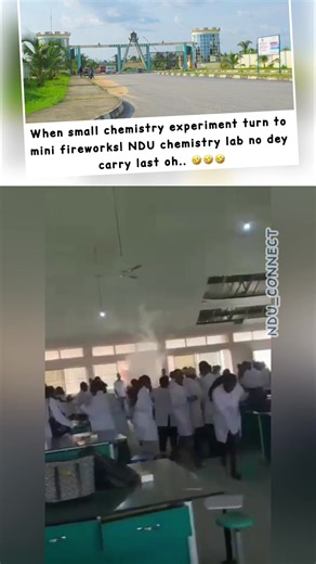 NDU chemistry student small small oh🤣🤣 #ndu #students #university