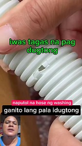 1.6M views · 4.2K reactions | naputol na hose ng washing machine ganito lang pala teknik sa pag dugtong para iwas taga. #kapanewstv #dugtong #hosengwashing credit:Tuan CT | Kapa News Tv | Facebook