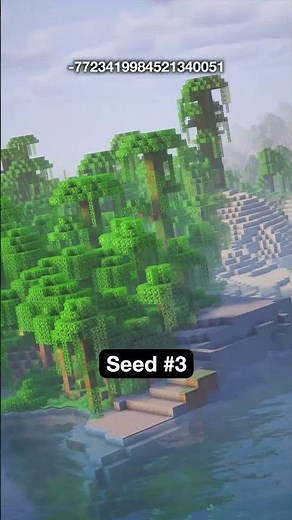 🌍 Random Seeds | Part 7 | Minecraft Cinematic #minecraft #minecraftseeds #maps