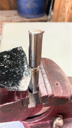 Amazing Trick to Straighten a Bent Blade! ⚒️🔥 #repair #metalwork #tools #diy