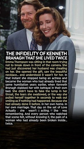 The Infidelity of Kenneth Branagh That She Lived Twice