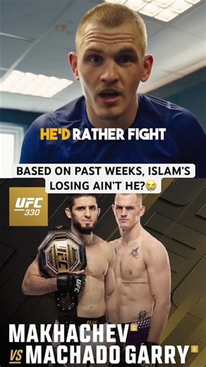IAN GARRY REACTS TO HIM VS ISLAM ANNOUNCED