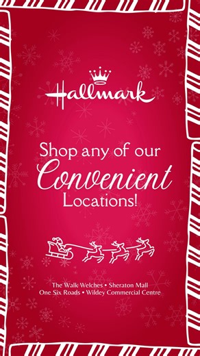 🎄✨ It’s the most wonderful time of the year, and Hallmark has everything you need to spread the holiday cheer! From heartfelt Christmas cards to the perfect gifts, make this season extra special. 🎁❤️ 📍Visit us at these locations: Sheraton Mall The Walk Welches Wildey Commercial Centre One Six Roads #HallmarkChristmas #FestiveVibes #HolidayMagic #GiftGivingSeason #morethanjustacardstore | Hallmark Card Store - Barbados