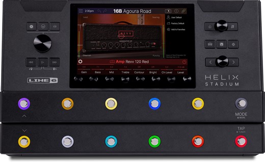 Line 6 Helix Stadium Amp Modeler and FX Processor