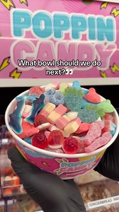 🤩🦈Let’s make a Candy Bowl with some of our NEWEST SWEETS!🦈🤩 #reels #viral #satisfying #asmr #explorepage #candies #funny #platter #candybowl | Poppin Candy