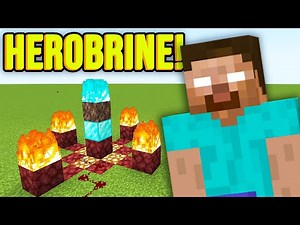 (WORKING!!!) How to summon HEROBRINE in MINECRAFT (2022)
